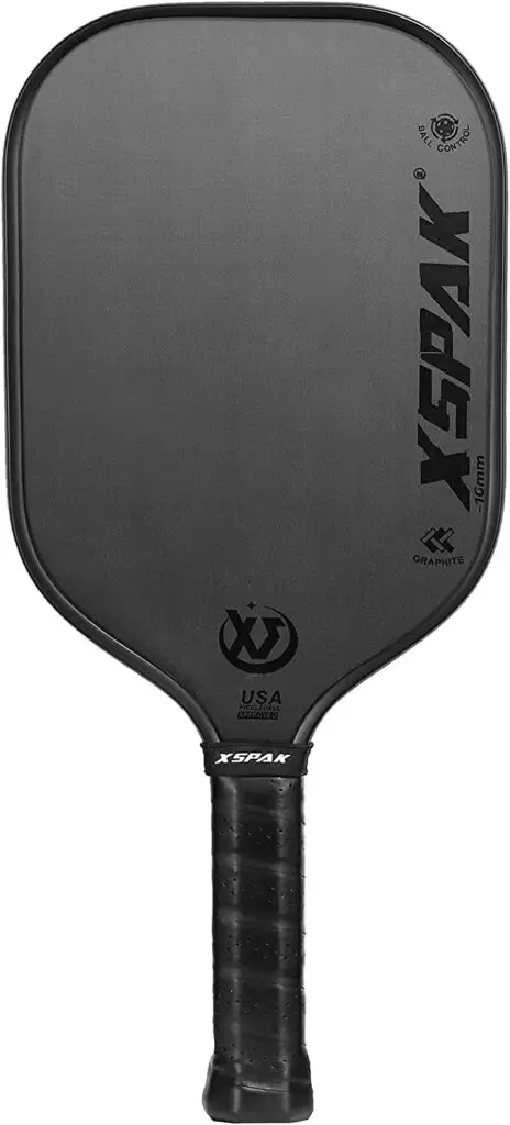 XS XSPAK Carbon Fiber Pickleball Paddle Specifications