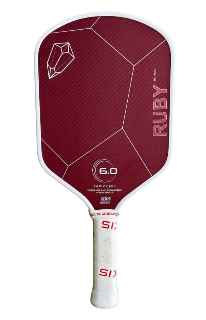 SixZero Ruby paddle in red 